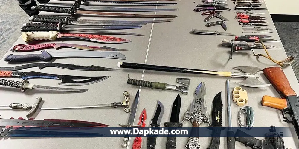 مجازات حمل و استفاده از سلاح سرد