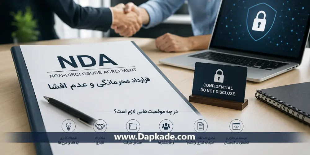 قرارداد محرمانگی و عدم افشا (NDA)؛ در چه موقعیت_هایی لازم است؟