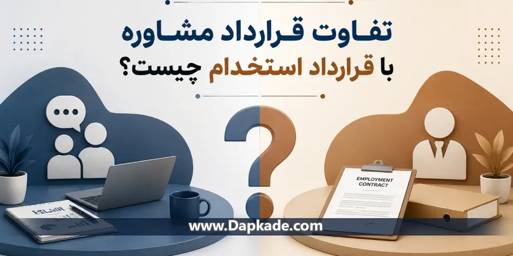 تفاوت قرارداد مشاوره با قرارداد استخدام چیست؟