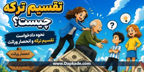تقسیم ترکه چیست؟ نحوه دادخواست تقسیم ترکه و انحصار وراثت