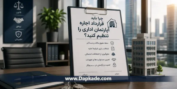 چرا باید قرارداد اجاره آپارتمان اداری را تنظیم کنید؟